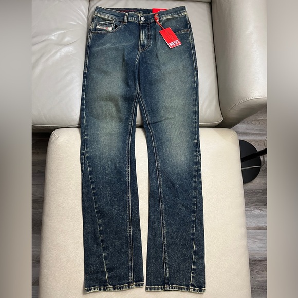 NWT - Diesel 2021 Mid Waist Slim Fit Bootcut Jeans - W31 L32 - Picture 5 of 15